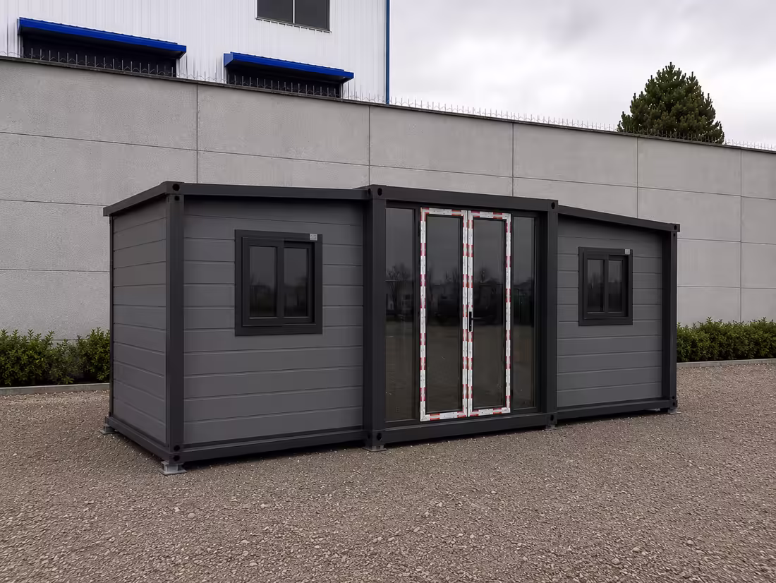 Módulo expandible 10ft — sistema doble ala